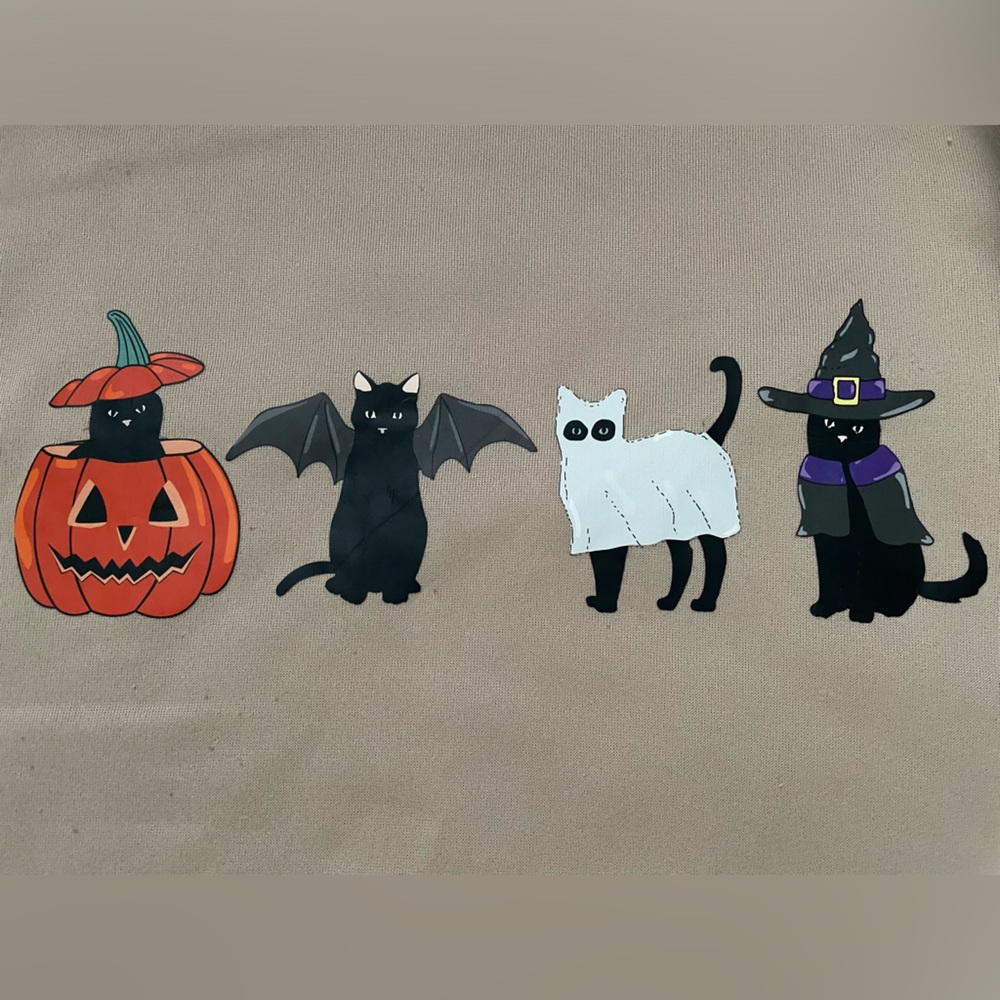 SHEIN Halloween Sweatshirt & Matching Shorts Set Size S Excellent Shape